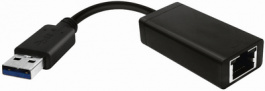 IB-AC501, USB 3.0 to gigabit Ethernet adapter USB 3.0 - RJ45 m - f, ICY BOX