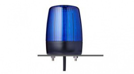 860505313, LED Signal Beacon, Continuous/Flashing, Blue, 240VAC, Base Mount, PCH, Auer