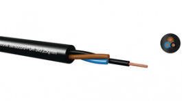 Sensocord-PUR 3x0,14qmm, Control cable&nbsp;&nbsp; 3&nbsp;&nbsp;x0.14 mm2 Copper strand bare, fine-wire unshielded black, Kabeltronik
