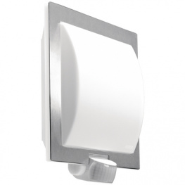L 20 S EDELSTAHL, Light fixture with sensor outdoor Silver, Steinel