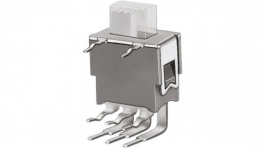 ASE 1 D-RA, Переключатель: движковый; Пол: 2; SPDT; 0,05A; 0,05A; ON-ON; 50мОм, Knitter-switch