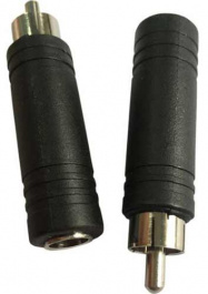 RND 205-00572, Mono Audio Adapter, 1/4'' Mono/RCA, RND Connect
