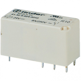41.52.8.230.0000, PCB power relay 230 VAC 400 mW, FINDER