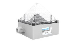 21108631009, Signal Beacon DC 60V 195mA Quadro HI IP66 Cage Clamp Clear, Pfannenberg
