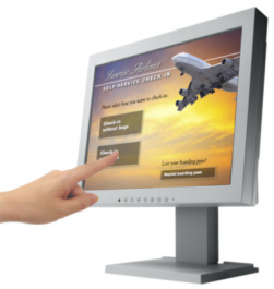 T1502 grey, TFT touch panel, Eizo