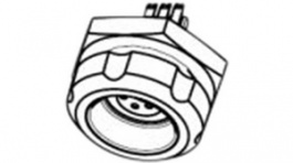 MF2K111-299L, Circular connector Poles 5 straight, Rosenberger connectors