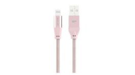 SP1M0ASYLK35AL1P, USB Cable USB-A Plug - Apple Lightning 1m USB 3.1 Pink, Silicon Power