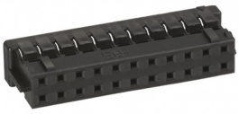 DF11-22DS-2C, Вилка; провод-плата; "мама"; DF11; 2мм; PIN: 22; без контактов, Hirose