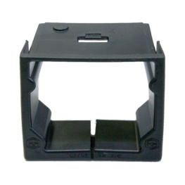 PIK KS 60/60, Cable Trunking Edge Protection End Cap 60 mm TPE-E, Black, Pflitsch