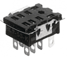 HL2SSKJ, Relay socket 1/2-poles, Panasonic