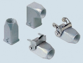 MKA VA20, hoods for single lever, with 2 pegs, side entry, M20, CK and MK enclosures, ILME