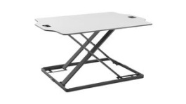DA-90382, Adjustable Monitor / Keyboard Riser, 10kg, 790x540x26mm, Black / Grey, DIGITUS