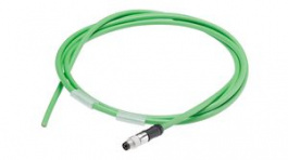 6ES7194-2LH20-0AC0, Bus Cable, M8 Plug, Bare End, 4-Pin, for ET 200 AL, 2m, Siemens