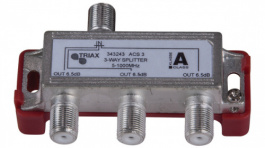 343243, Splitter 5. . .1000 MHz 6.5 dB, Triax