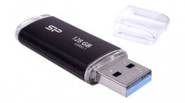 SP128GBUF3B02V1K, USB Stick Blaze B02 128GB Black, Silicon Power