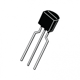 BC557C, Small Signal Transistor TO-92 BL PNP -45 V, Diotec Semiconductor