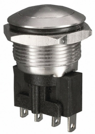 MP0031/3, Переключатель: антивандальный; Пол: 3; 5A/250ВAC; 2A/28ВDC; IP66, Bulgin