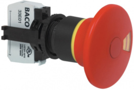 L22DU01K, Emergency Stop button, complete, Baco
