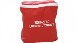 50979, Lockout Belt Pouch;Nylon;Red, Brady