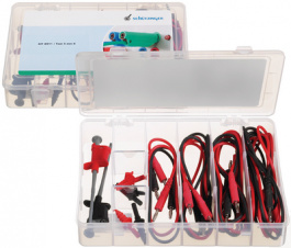 KIT 6911 / TEST 4 MM II, Test Lead Set diam. 4 mm, Schutzinger