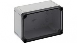 11100601, Plastic Enclosure Without Knockouts, 180 x 110 x 90 mm, Polystyrene, IP66, Grey, Spelsberg