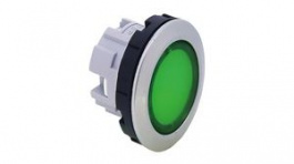 CW4L-M10, Pushbutton Switch Actuator Bezel, Metal, Chrome, Momentary Function, IDEC