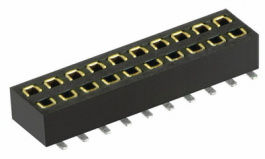 M50-3151042, Socket header SMD 2x10P, Harwin