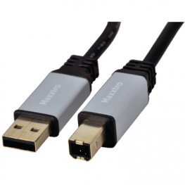 PLA-105B-S-2, Кабель USB 2.0 2.0 m USB Typ A-Штекер USB Typ B-Штекер, Maxxtro