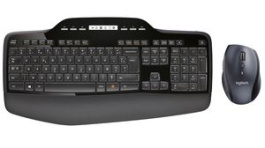 920-002425, Keyboard and Mouse, 1000dpi, MK710, FR France, AZERTY, Wireless, Logitech