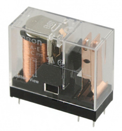 G2R-1A 5DC, PCB power relay 5 VDC 530 mW, Omron