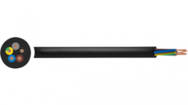 RND 475-00072 [50 м], Mains cable&nbsp;&nbsp; 2 x1 mm2, Copper, Unshielded, 450/700 V, Black, RND Cable