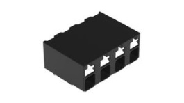 2086-3224, Wire-To-Board Terminal Block, THT, 5mm Pitch, Right Angle, Push-In, 4 Poles, Wago