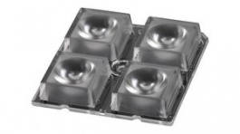 C13239 HB-2X2-M-BLIND, Multi-Lens Array, Clear, 2x2, Square, 25°, 50x50x8.5mm, LEDIL