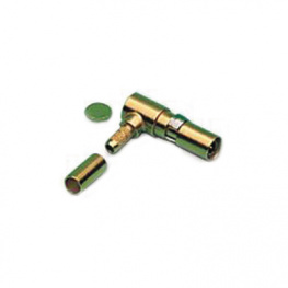 09030006161, Coaxial contact pin, Angled 1.5 A Male, Harting