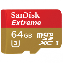 SDSDQXN-064G-G46A, Extreme microSDXC Photo 64 GB, Sandisk