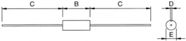 ACS5S R56 K TR, Wirewound resistor 0.56 Ohm 5 W +- 10 %, Arcol