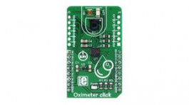 MIKROE-3102, Oximeter Click Blood Oxygen Saturation Sensor Module 3.3V, MikroElektronika