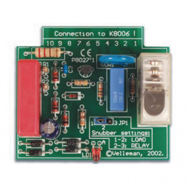 K8027, Relay module for K8006 (kit), Velleman
