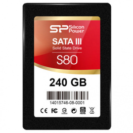 SP240GBSS3S80S25, SSD Slim S80 2.5" 240 GB SATA 6 Gb/s, Silicon Power