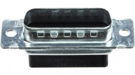 205206-3, D-Sub plug 15 Male Crimp/Straight, TE Connectivity