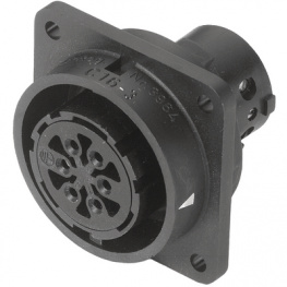 C016 10G012 000 2, Female panel-mount receptacle C16-3 Poles=13 Female, Amphenol