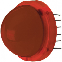 DLC-6ID, LED; 20мм; красный; 4-13мкд; 120°; Кол-во выв:12; 20мА; 2?2,5В, Kingbright