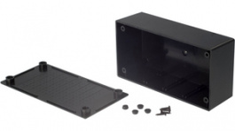 RND 455-00087, Plastic enclosure 130 x 68 x 44 mm black ABS, RND Components