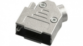 RND 205-00728, D-Sub metal cover poles 9, 45deg., RND Connect