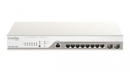 DBS-2000-10MP, PoE Switch, Managed, 1Gbps, 130W, RJ45 Ports 8, PoE Ports 8, D-Link