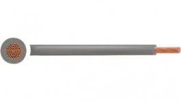 RND 475-00851 [100 м], Flexible Stranded Wire PVC, 4mm², Bare Copper, Grey, H07V2-K, 100m, RND Cable