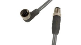 DR08AW123 SL358, Соединительный кабель; M12; PIN: 8; 5м; вилка; 36ВAC; 1,9А; -25?80°C, Alpha Wire