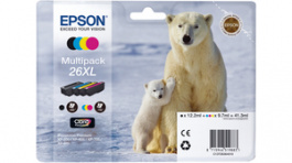 T26364010, Ink multipack HY CMYBKPBK Cyan / Magenta / Yellow / Black, Epson