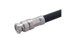11 BNC-50-7-6/133 NE, RF Connector, BNC, Brass, Plug, Straight, 50Ohm, Crimp Terminal, Huber+Suhner