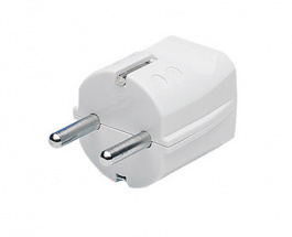637 RW white, Plug w/earth White F (CEE 7/4), GB Gebro